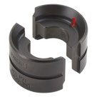Matrices de prensado / AWG 8 / 10 mm² / Perfil circunferencial / Acero con óxido negro