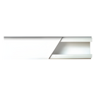 Canaleta PVC / 1 Vía / 20 x 17 mm / Tramo 2.5 m / Autoextinguible / Resistencia UV 500 hrs / -20°C a +85°C
