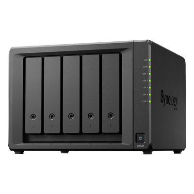 Unidad de Expansión DX525 | 5 Bahías para Unidades 3.5\" y 2.5\" | Intercambio en Caliente | Compatible con Synology DiskStation.