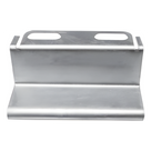Placa de Salida a Tubo / Peralte 33 mm / Tuberías 1/2' a 2' / Acabado Galvanizado Electro-Zinc / Diseño U