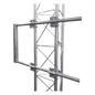 Brazo Uso Rudo para Torre STZ Galvanizado Electrolítico de 170 x 60 cm Tubo 2\" Ced 30.