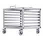 Rack Abierto 6U Compacto y Apilable sin Herramientas para Equipos UniFi, Ensamblaje Toolless, Ruedas con Seguro y Expansión a 12U con Kit de Apilado