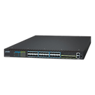 Switch Gestionado Capa 3 / Puertos 100G QSFP28 / 25G SFP28 / 10G SFP+ / Conmutación Non-Blocking 1520 Gbps / Apilado 10 Unidades / ERPS G.8032 / Fuente Redundante Hot-Swap