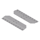 Soporte de Montaje en Pared / Aluminio / RAL 7035 / Espesor 2.5 mm / Sin Perforación de Gabinete