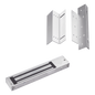 Kit para control de acceso incluye Chapa magnética de 600Lbs / Montajes L y Z