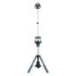 Lámpara de Torre Inalámbrica / 3000 Lúmenes / 3 Cabezales Multidireccionales / Altura 2.2 m (7.2 ft) / IP55 / Batería 18V