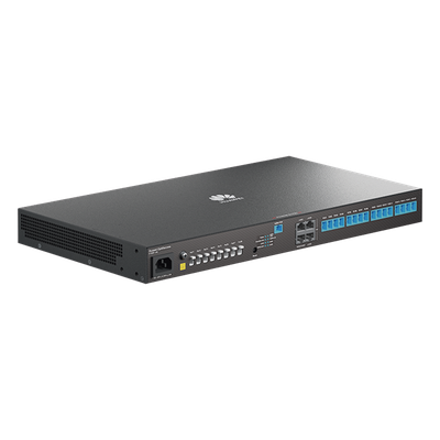 HUAWEI MiniFTTO - Gateway Óptico / 4 puertos GE (WAN/LAN) + 1 puerto XGPON (SC/UPC) + 8 puertos PoF (XC/UPC) + 16 puertos GPON(SC/UPC) /  VPN / VLANs /  Wi-Fi Roaming / Firewall / Administración Nu