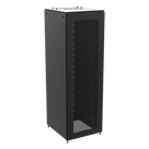 Gabinete de Telecomunicaciones / 48 UR / 2350 x 800 x 1200 mm (7.7 x 2.6 x 3.9 ft) / Acero Negro RAL 9005 / Puertas Perforadas / Certificaciones UL-cUL