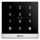 Teclado de Control de Acceso / Gestión en la Nube / PoE / Lector NFC y Tarjetas 125 kHz / MIFARE 13.56 MHz / IP65 / 1 Puerta / PIN Temporal