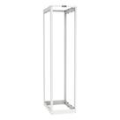 Rack de Cuatro Postes / 45 Unidades de Rack / Profundidad Ajustable 584.2 a 1066.8 mm (23 a 42 in) / Carga Estática 907.2 kg (2000 lbs) / Rieles Roscados #12-24 / Color Blanco