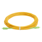 Jumper de Fibra Óptica / SC/APC a SC/APC / Monomodo OS2 / 15 m (49.21 ft) / Simplex / 3 mm