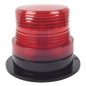 Burbuja Brillante de Larga Vida Útil, con 8 LEDs Color Rojo, Domo Rojo, 12Vcd