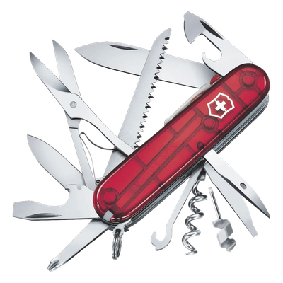 Navaja Victorinox de Bolsillo Mediana Huntsman Lite de 21 Funciones con Luz LED