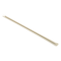 Canaleta LD3 de PVC rígido, con cinta adhesiva para instalación sin herramientas, 19.6 x 11.2 x 1828.8 mm, Color Blanco Mate