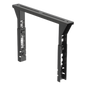 Soporte Trapezoidal Apilable / 300 mm (12\") Ancho / Acero Recubierto en Polvo / Negro / Centros de Datos