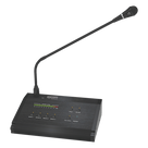 Micrófono de Voceo / 4 Zonas / Comunicación 1 km (3280.8 ft) / Conexión RJ45 / Medidor de Nivel 10 Segmentos / Alimentación 24V DC