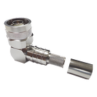 Conector Coaxial N Macho / Ángulo Recto / Plegable Hex. / Pin Cautivo / 50 Ohm / RG8-LMR400-CNT400