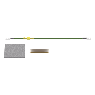Kit de Conexión a Tierra, Para Uso con Gabinetes Multipropósito, Incluye Cable 14 AWG y Accesorios