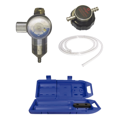 Kit de calibración con sensor catalítico para gases combustibles, incluye regulador, tubing y estuche, para transmisor XNX