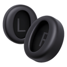 Almohadillas de Repuesto / Compatibles BH76 Plus / 1 Par / Negro / Acolchado Suave / Sellado Acústico Optimizado