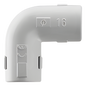 Unión en \"L\" (Codo) para tubería rígida, recomendado para cable eléctrico, PVC Auto-extinguible, de 25 mm