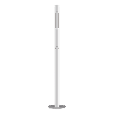 Poste para Cámara ANPR / Compatible con DS-TCG405-E / Altura de 1.3 Metros /  Color Blanco