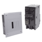 Kit Centro de Carga / 4 Espacios / 100 A / 120/240 Vca / 2 Interruptores 2 Polos 30 A / 10 kA / Sobreponer