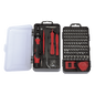 Juego de Reparación de Pantallas o Dispositivos Electrónicos de Uso Fino con 115 piezas con Estuche de Almacenaje.