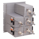Combinador de RF / 5 Canales / 440-512 MHz / 125 W / 300 kHz Separación / Doble Aislador / N Hembra / 19 x 19 x 22.8 in