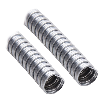 Tubo Flexible de 1 1/4\" (32 mm) en Acero Galvanizado. Rollo con 30 m.