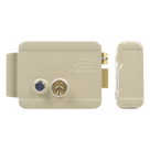 Cerradura Eléctrica / Doble Cerrojo / 12 VCC/VCA / 4 A Máx. / Botón Integrado / Exterior / Derecha