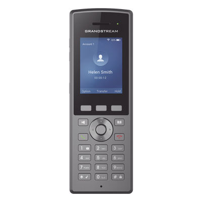 Teléfono WiFi portátil empresarial con diseño resistente IP67, conectividad a la red VoIP vía WiFi