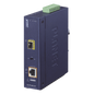 Convertidor de Medios PoE Industrial, Puerto SFP 1000BASE-SX/LX a Puerto RJ45 Gigabit con Salida PoE 802.3at (Hasta 30 W).
