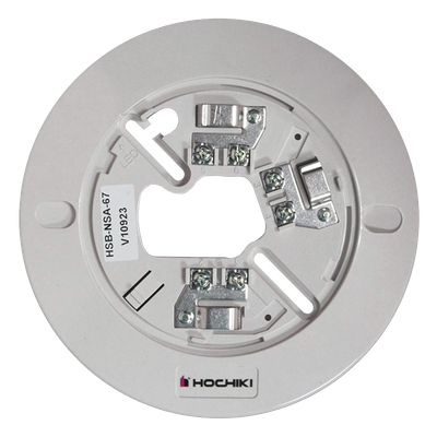 Base De 6\" Color Hueso Para Sensores Análogos Direccionales Hochiki (0300-06820) 7TH Edición UL268