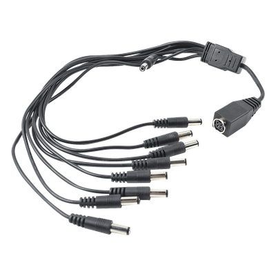 Cable con 9 Vías para Alimentar 8 Cámaras TurboHD y DVR TurboHD Epcom / Hikvision