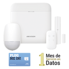Kit de Alarma Inalámbrico / 48 Zonas / GSM 3G/4G / Wi-Fi 2.4 GHz / Cifrado AES-128 / 433 MHz / Batería de Respaldo
