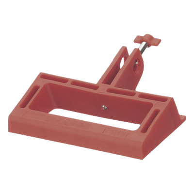 Bloqueador LOTO de Manija Grande para Disyuntores de Caja Moldeada, 2.24\" (56.8m) Largo x 3.75\" (95.2mm) Ancho. Color rojo