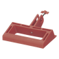 Bloqueador LOTO de Manija Grande para Disyuntores de Caja Moldeada, 2.24\" (56.8m) Largo x 3.75\" (95.2mm) Ancho. Color rojo