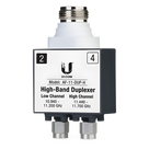 Duplexer / 11 GHz Banda Licenciada / Alta 10.940-11.200 GHz y 11.440-11.700 GHz / PoE 50VDC / SMA+N-Type / -40 a 55°C