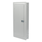 Centro de carga trifásico 3 Fases, 4 Hilos para interruptores QP, de 24 polos - 42 circuitos, 120/240vca, Barras de aluminio 200 Amp, Nema 1, uso interior. Incluye tapa.