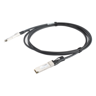 Cable DAC QSFP+ de 40 Gbps a 40 Gbps / Passive Direct Attach Copper Twinax Cable / Longitud: 3 metros