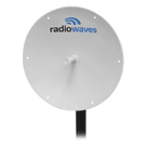Antena Direccional Parabólica / 33 dBi / 5.25-5.85 GHz / 0.9 m (3 ft) / Doble Polarización / 2 Conectores N-Hembra