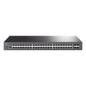 Switch Omada SDN Administrable / 48 puertos Gigabit y 4 puertos SFP / Funciones sFlow, QinQ y QoS / Administración centralizada OMADA
