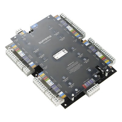 CoreStation Panel de Control de Acceso / Biometría Integrada / Compatible con Sistema de Elevadores / 200,000 Huellas  / 4 Puertas