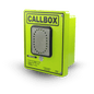 Callbox HD Series / Intercomunicador Bidireccional / 800mW-2W Potencia Transmisión / Audio Ajustable / Enclosure Fibra de Vidrio / Vandal-Resistente / IP65 / Mensajes de Voz Grabables / Control de