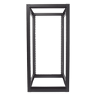 Rack 19\" de 4 Postes / 24 Unidades / Profundidad Ajustable 610-940 mm / Capacidad 400 kg / Acero Calibre 16