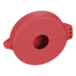 Dispositivo de Bloqueo LOTO para Válvulas de Compuerta, Para Diámetros de 3 a 6.5\", Color Rojo