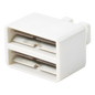 Clip de Puente, Para Uso con Regletas S66 de Siemon, de 1 Par, Color Blanco