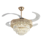 Ventilador de Techo con Luminario LED de  110 V CA 50/60 Hz /  88 W /4500 Lm / 6500 - 4 000 - 2 700 K /3 Tonos de Luz / 1075 mm / 6 Velocidades /No Dimeable.