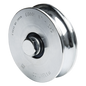Rueda de 14 cm SIN Soporte / Soporta hasta 550 kg / Canal Tipo \"U\"